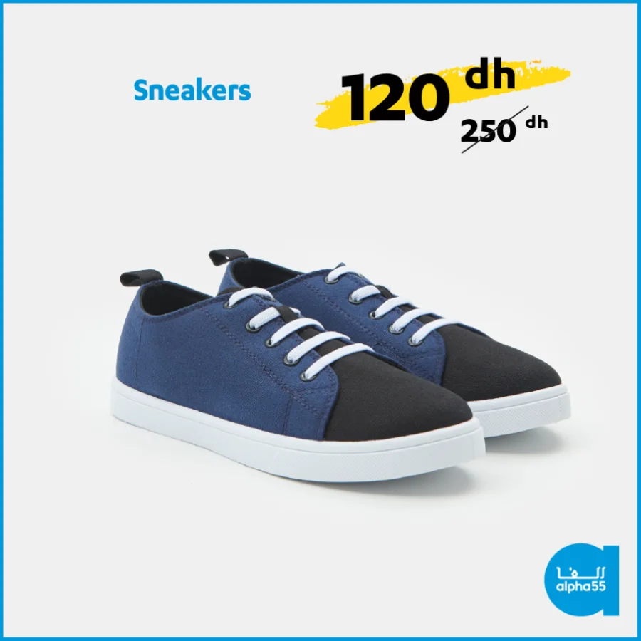 Offres عروض العيد Alpha55 Sneakers pour garçon 120Dhs au lieu de 250Dhs