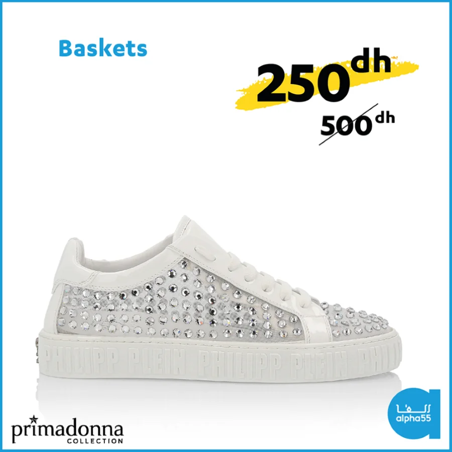 Offres عروض العيد Alpha55 Baskets pour femme 250Dhs au lieu de 500Dhs