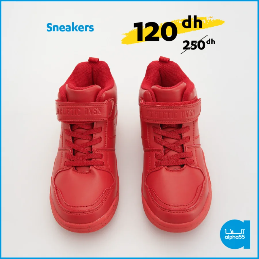 Offres عروض العيد Alpha55 Sneakers pour garçon 120Dhs au lieu de 250Dhs