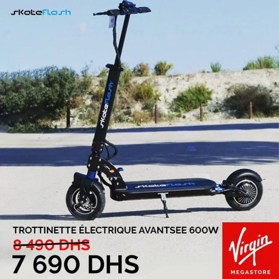 Trottinette électrique AVANTSEE 600W SKATEFLASH