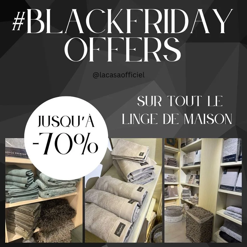 Black Friday chez La casa Création d'ambiances