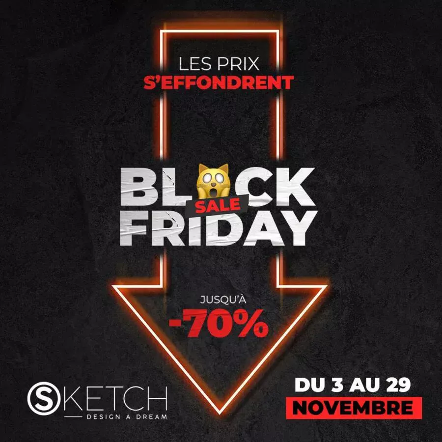 Black Friday Sketch DESIGN & DREAM