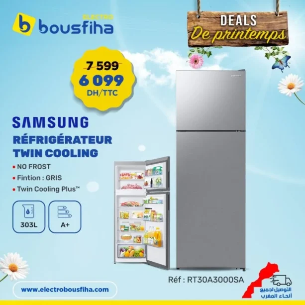 Réfrigérateur Twin Cooling 303 litres SAMSUNG