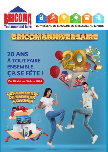 Catalogue Bricoma Spécial Anniversaire 20ans