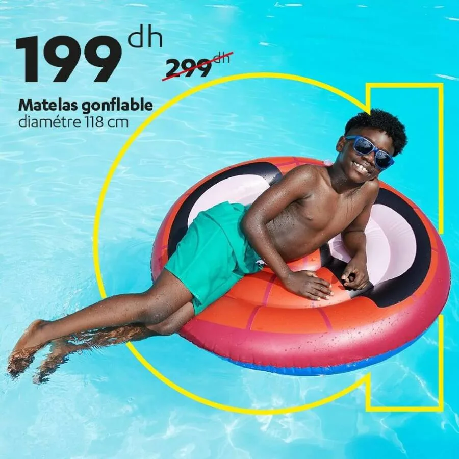 Matelas gonflable 118cm