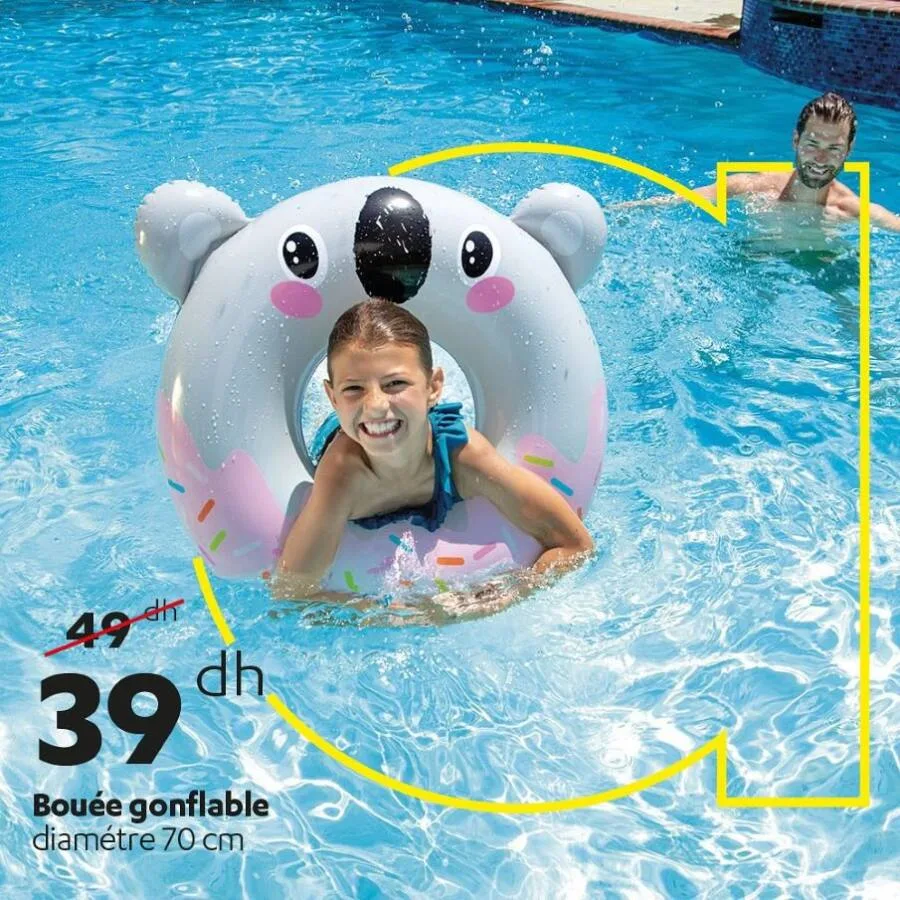 Bouée gonflable pour enfant diamètre 70cm