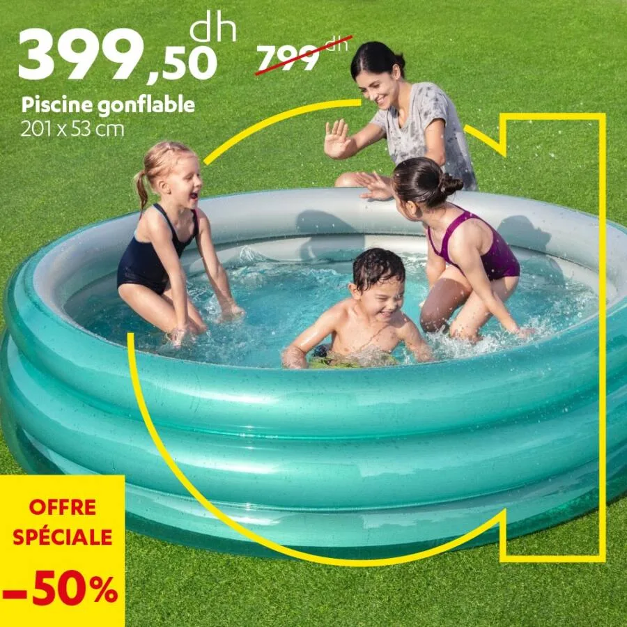 Piscine gonflable 201x53cm