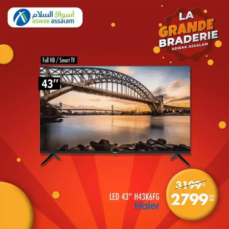 Smart TV Full HD 43 pouces HAIER