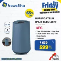 Purificateur d'air bleu 40M² AEG