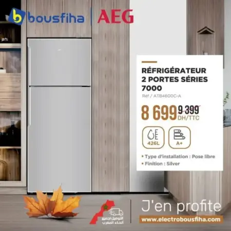 Réfrigérateur 2 portes séries 7000 AEG