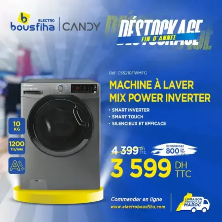 Machine à laver MIX POWER 10Kg CANDY