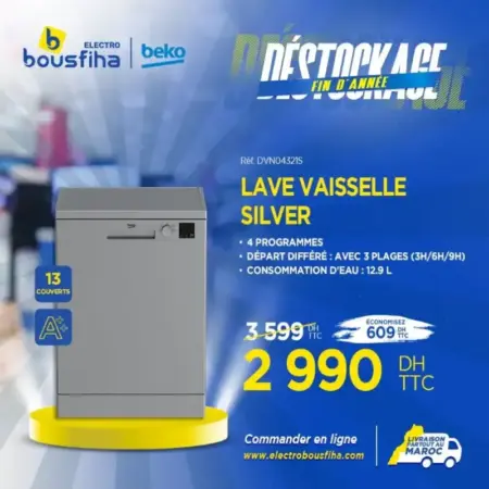 Lave vaisselle 13couv BEKO