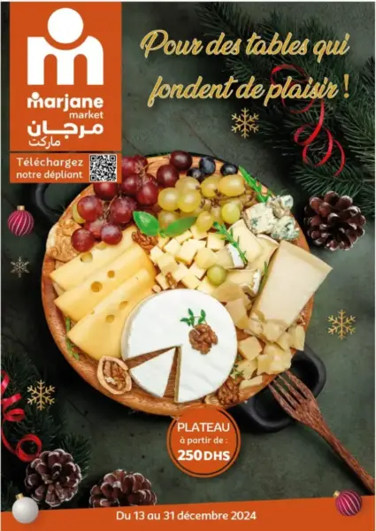 Catalogue Marjane Market Pour des tables fondent de plaisir