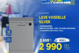 Lave vaisselle 13couv BEKO