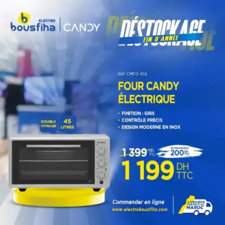 Four électrique 45 litres CANDY