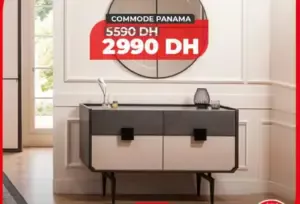 Commode PANAMA 4 tiroirs